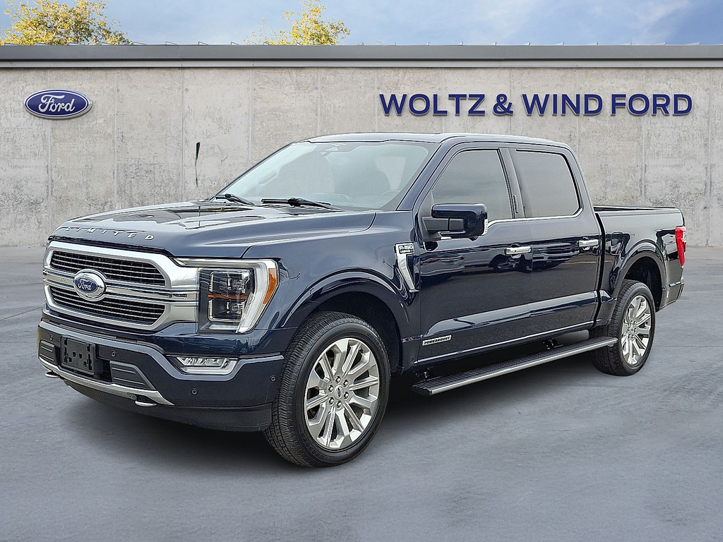 2023 Ford F-150 Limited Antimatter Blue at Washington Ford
