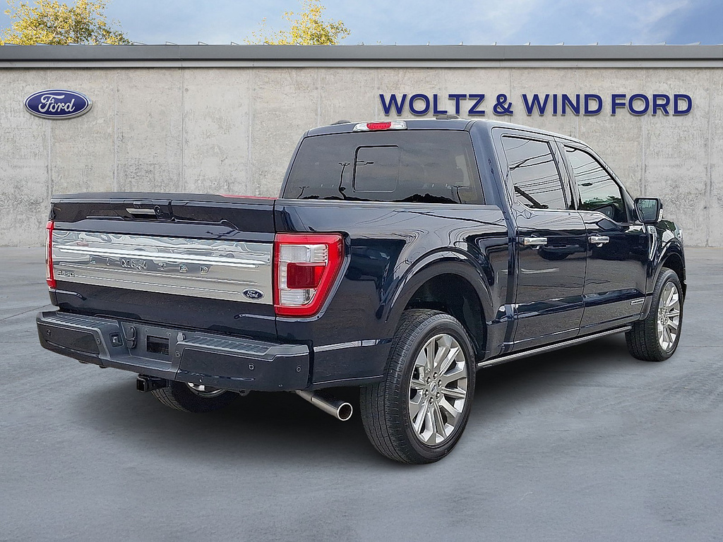 2023 Ford F-150 Limited Antimatter Blue at Washington Ford