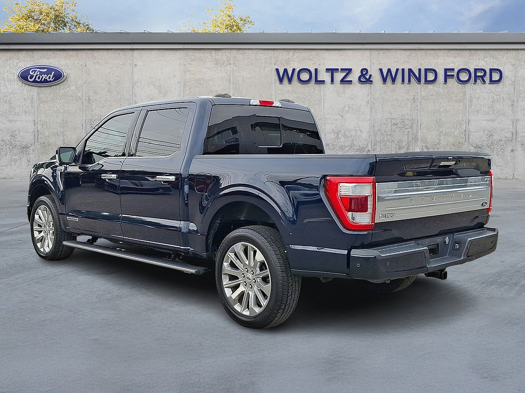 2023 Ford F-150 Limited Antimatter Blue at Washington Ford