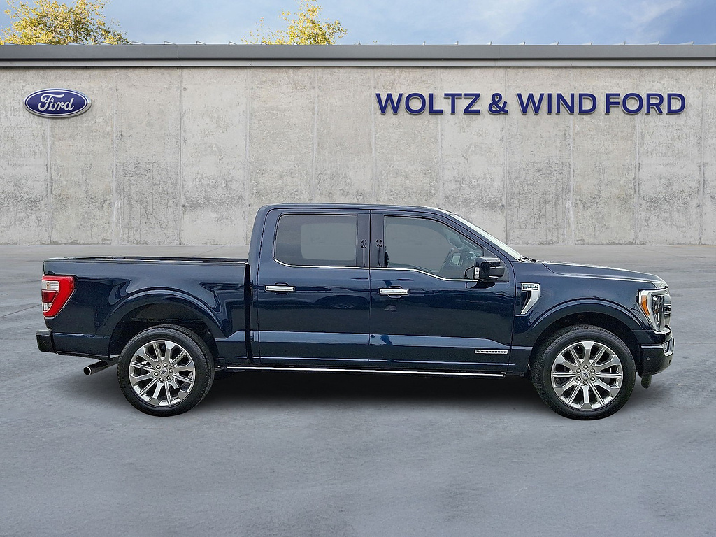 2023 Ford F-150 Limited Antimatter Blue at Washington Ford