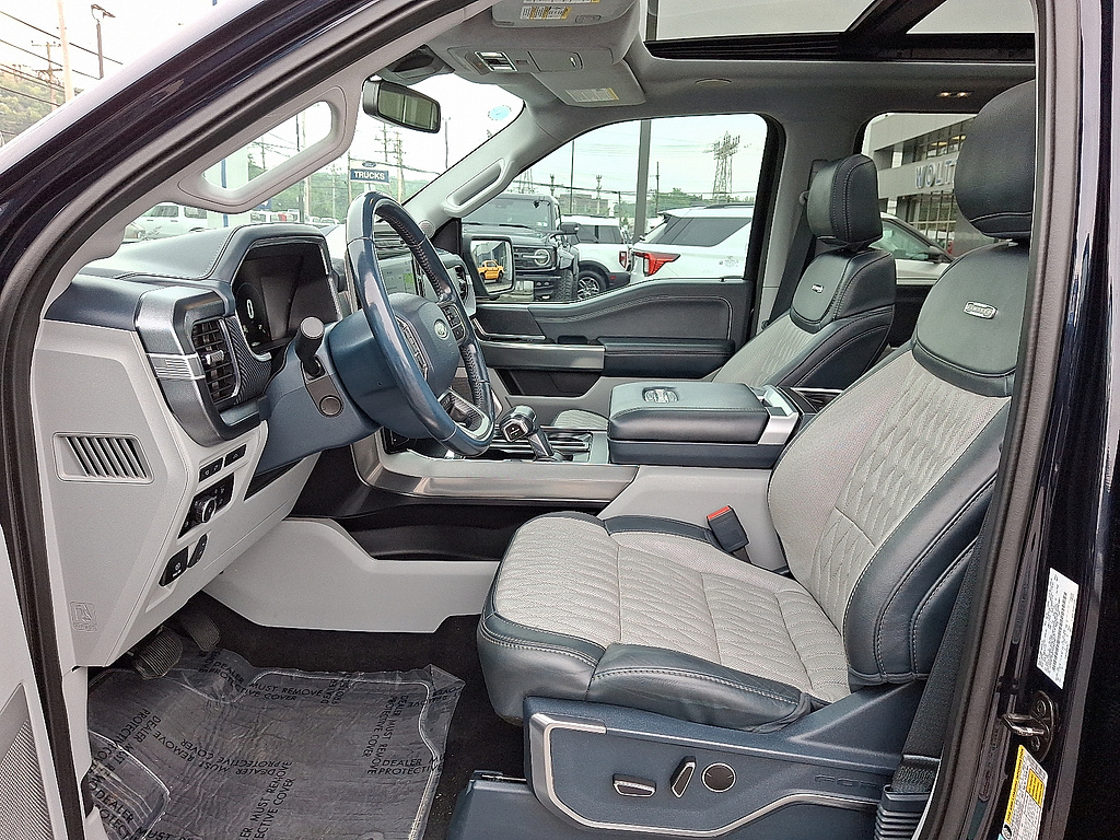 2023 Ford F-150 Limited Antimatter Blue at Washington Ford
