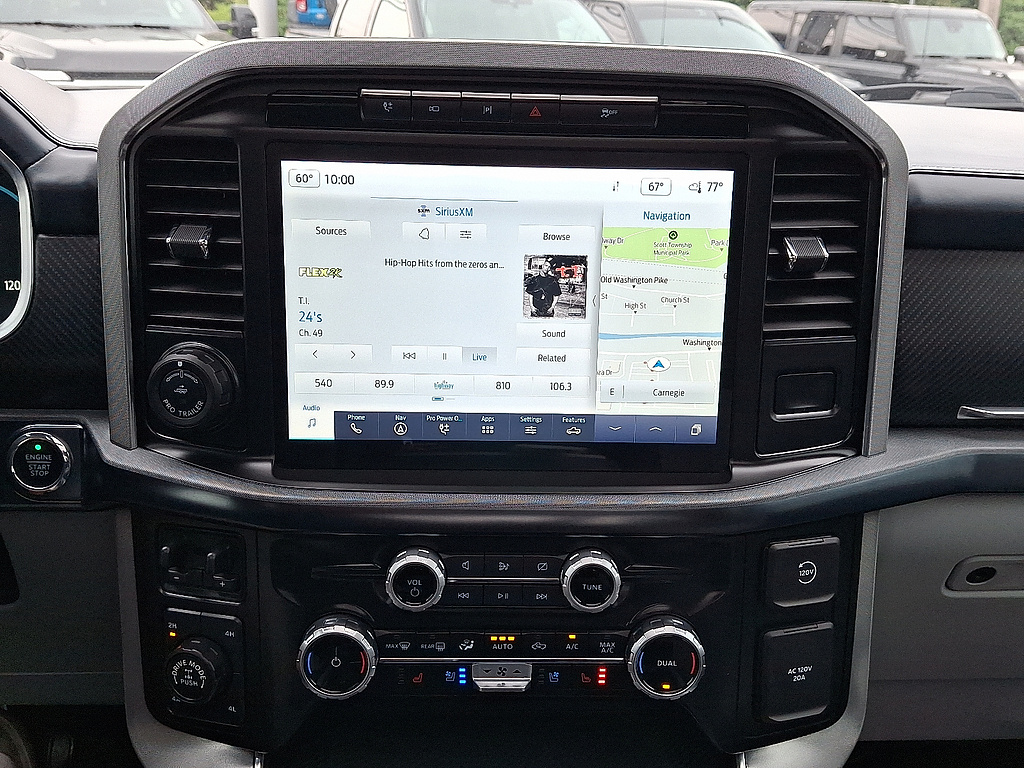 2023 Ford F-150 Limited Antimatter Blue at Washington Ford