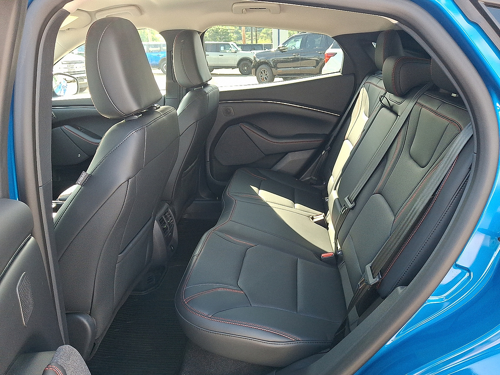 2025 Ford Mustang Mach-E Premium Velocity Blue at Woltz & Wind Ford
