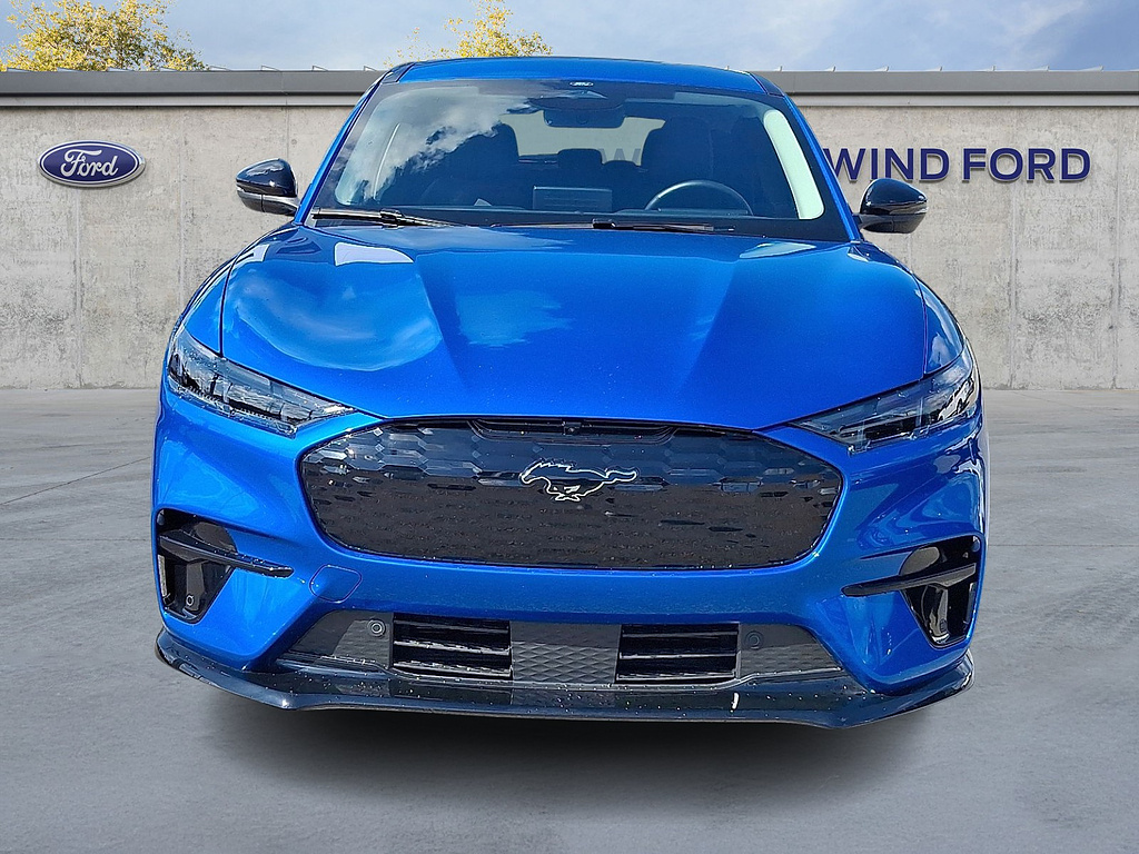 2025 Ford Mustang Mach-E Premium Velocity Blue at Woltz & Wind Ford