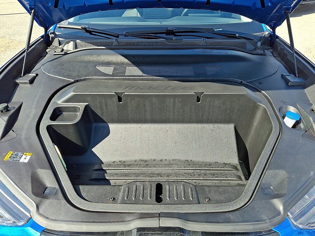 2025 Ford Mustang Mach-E Premium Velocity Blue at Woltz & Wind Ford