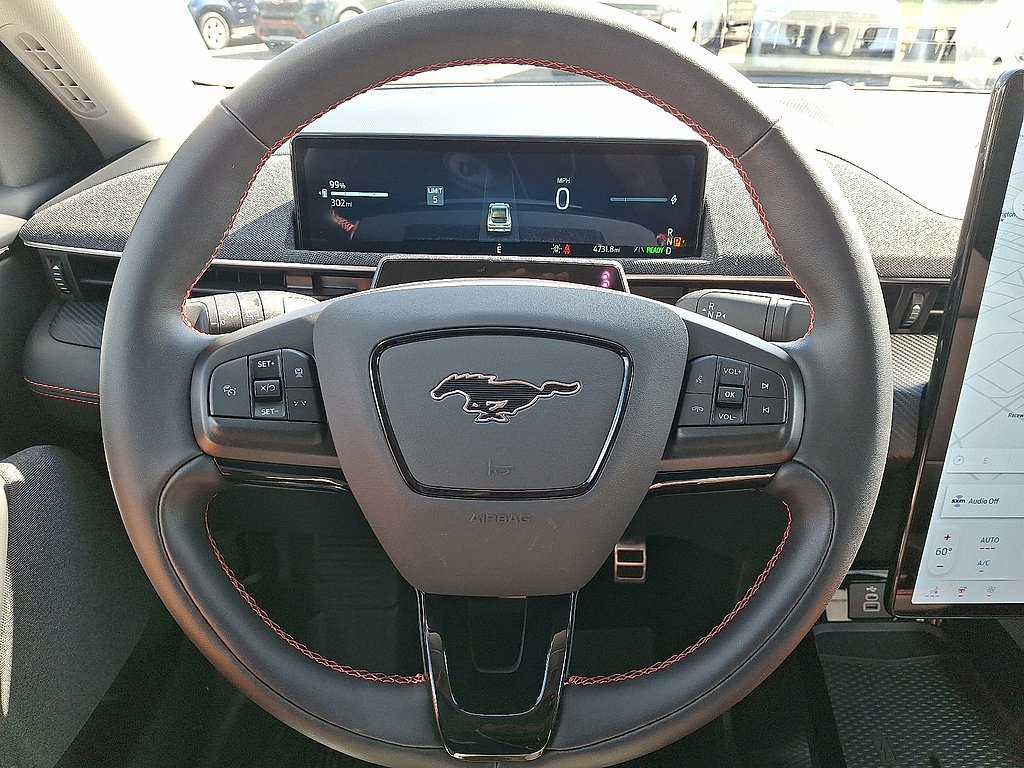 2025 Ford Mustang Mach-E Premium Velocity Blue at Woltz & Wind Ford