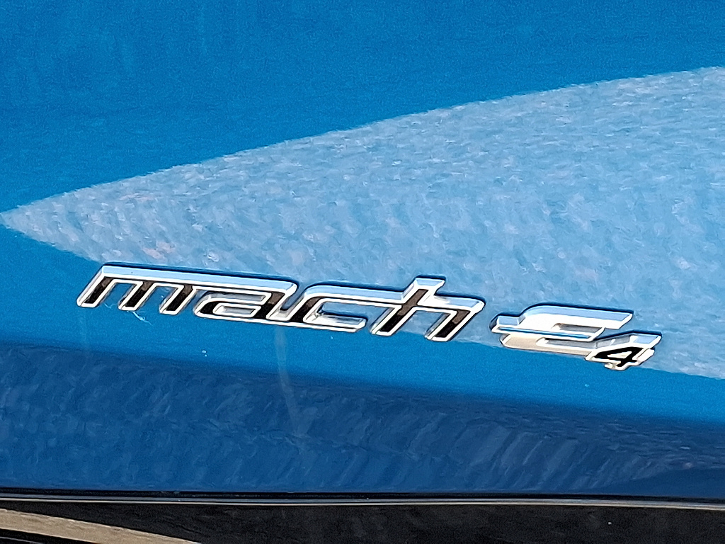 2025 Ford Mustang Mach-E Premium Velocity Blue at Woltz & Wind Ford