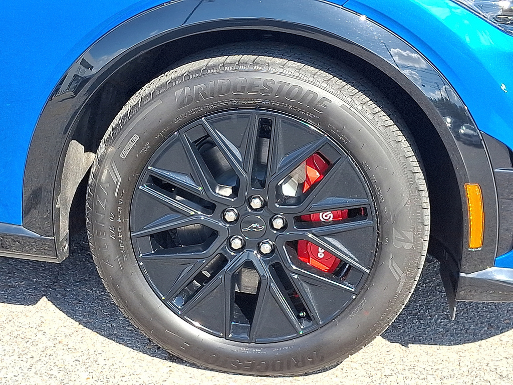 2025 Ford Mustang Mach-E Premium Velocity Blue at Woltz & Wind Ford