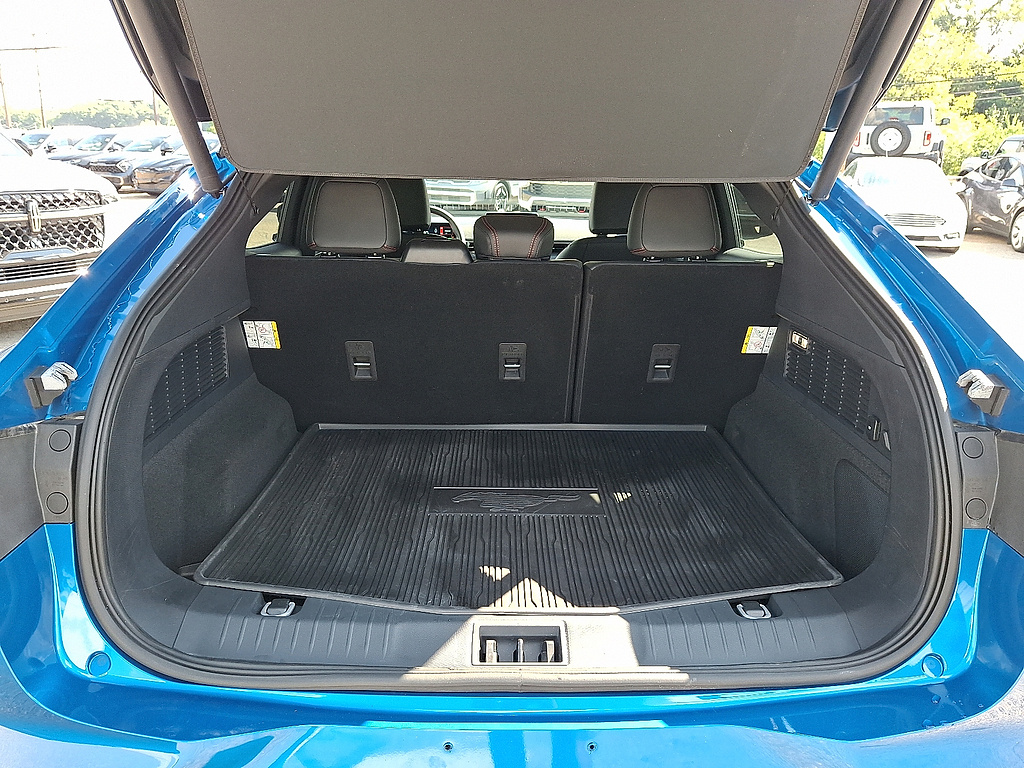 2025 Ford Mustang Mach-E Premium Velocity Blue at Woltz & Wind Ford