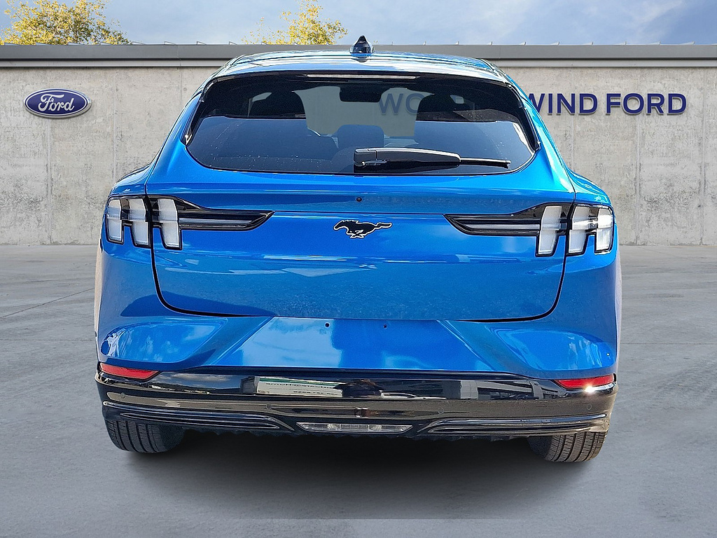 2025 Ford Mustang Mach-E Premium Velocity Blue at Woltz & Wind Ford
