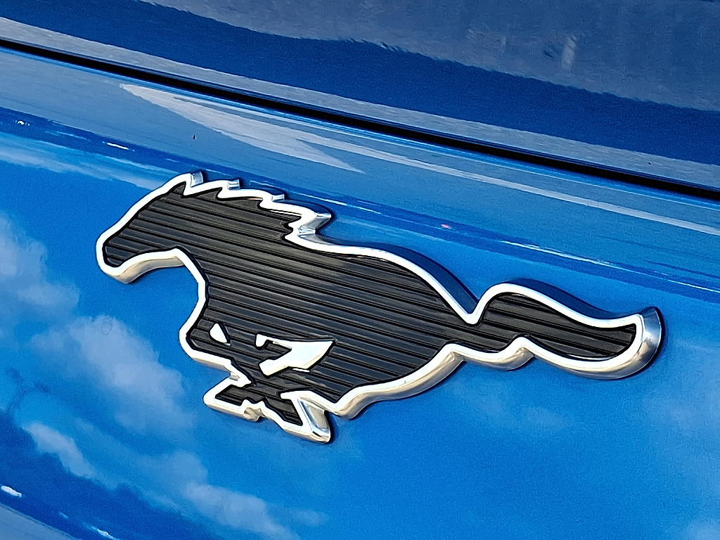 2025 Ford Mustang Mach-E Premium Velocity Blue at Woltz & Wind Ford