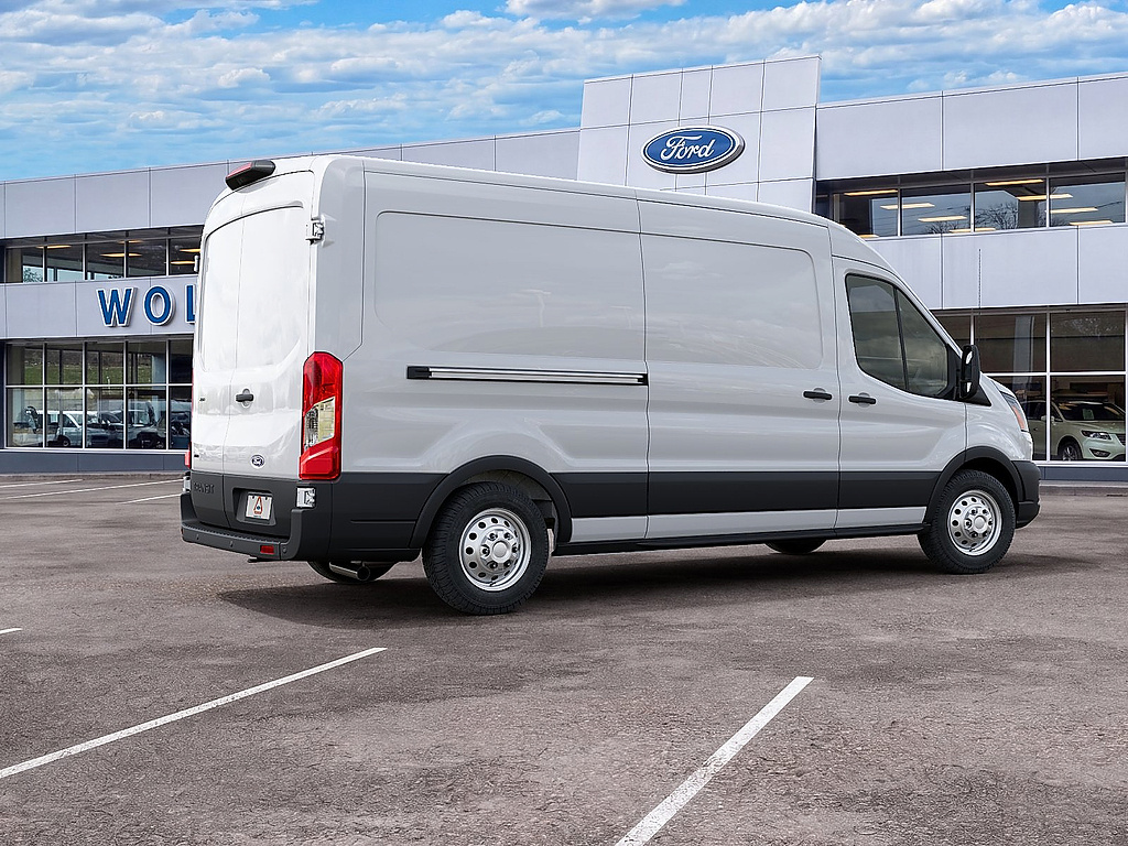 2027 Ford Transit Cargo Van T-250 148" Med Rf 9150 GVWR AWD Oxford White at Woltz & Wind Ford