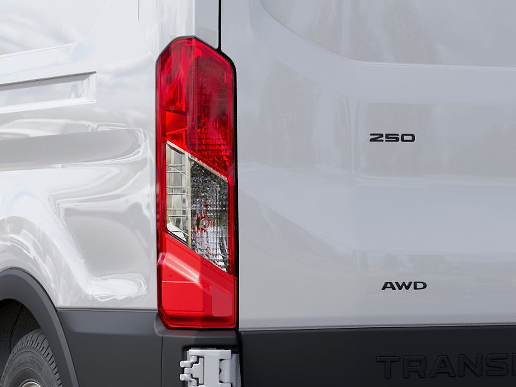 2027 Ford Transit Cargo Van T-250 148" Med Rf 9150 GVWR AWD Oxford White at Woltz & Wind Ford
