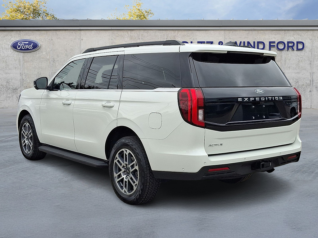 2025 Ford Expedition Active Star White Metallic Tri-Coat at Lake View Ford