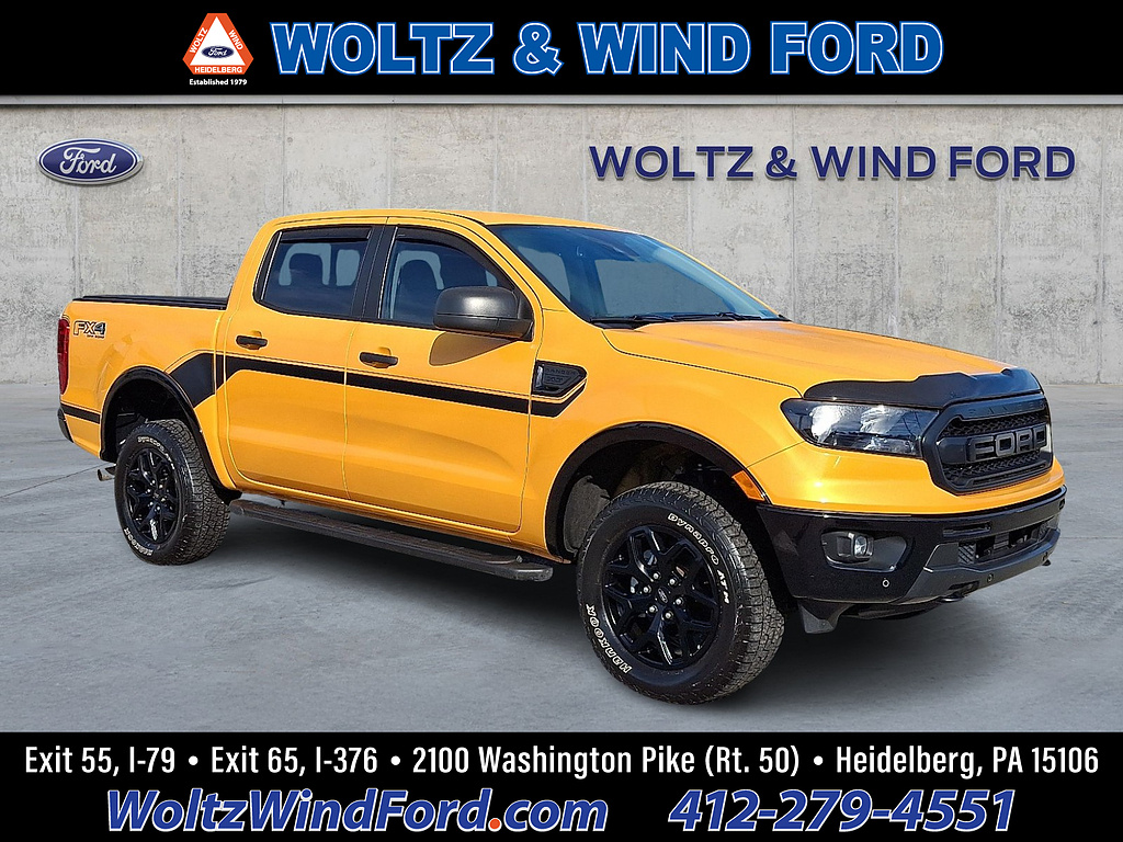 2022 Ford Ranger XLT Cyber Orange Metallic Tri-Coat at Premiere Auto Sales