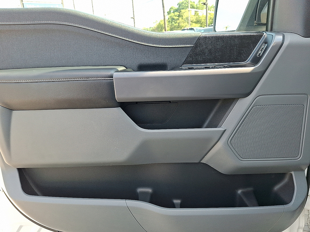 2025 Ford F-150 Lightning XLT WHITE at Woltz & Wind Ford