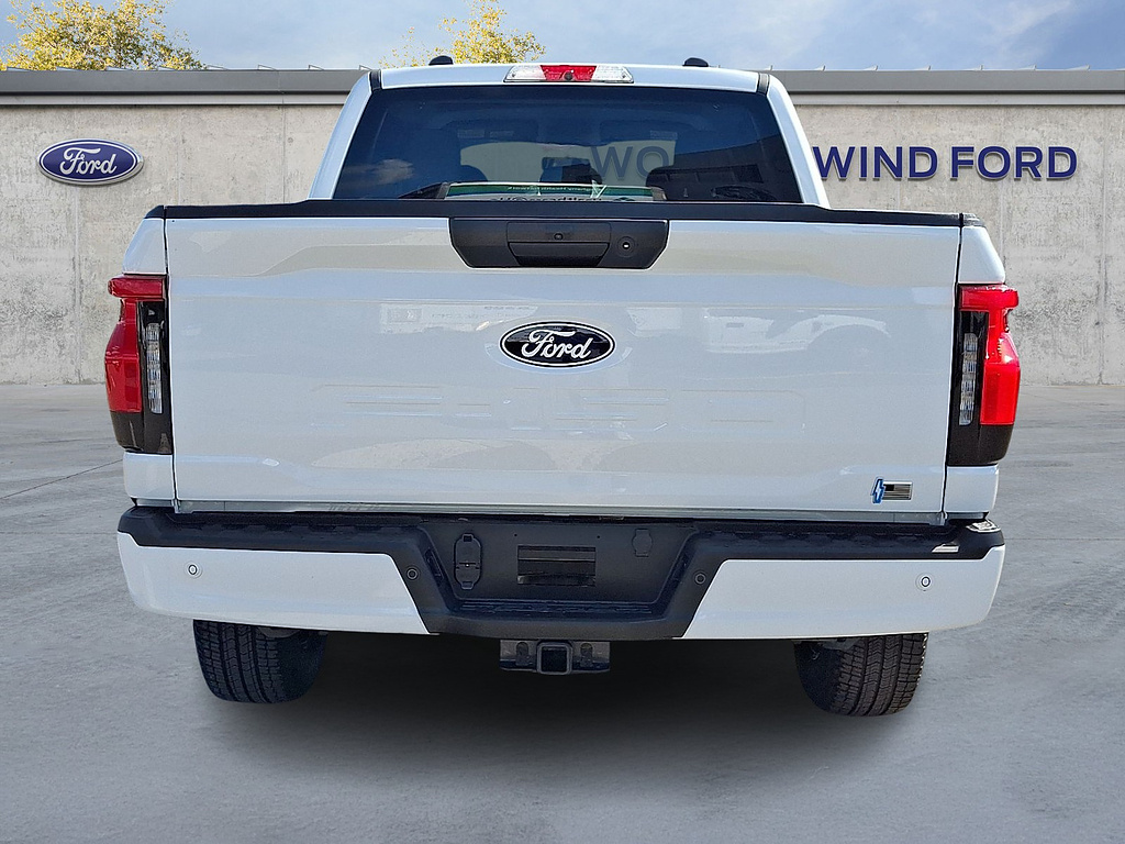 2025 Ford F-150 Lightning XLT WHITE at Woltz & Wind Ford