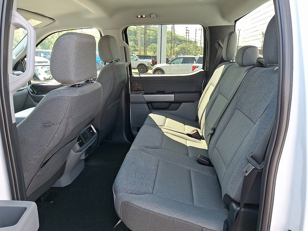 2025 Ford F-150 Lightning XLT WHITE at Woltz & Wind Ford
