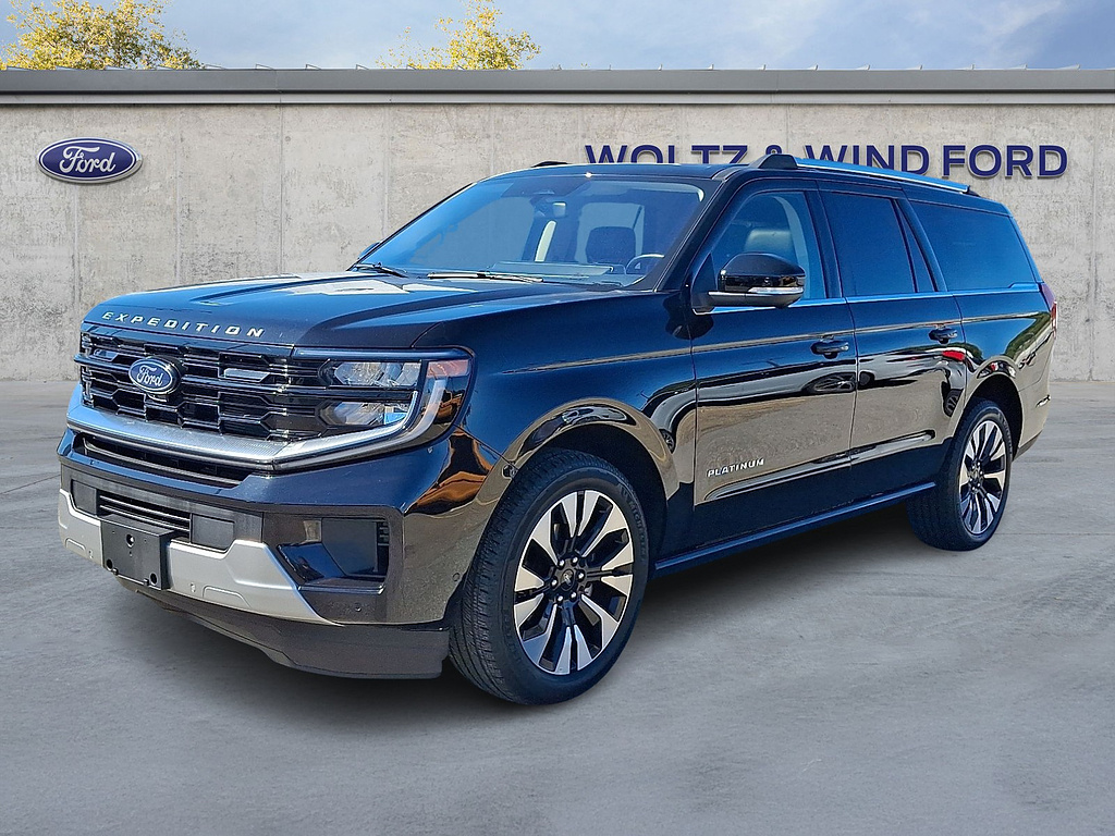 2025 Ford Expedition Max Platinum Agate Black at Lake View Ford