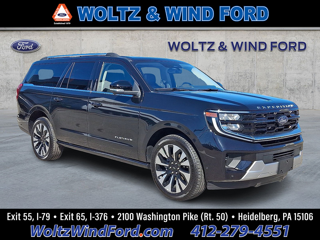 2025 Ford Expedition Max Platinum Agate Black at Lake View Ford