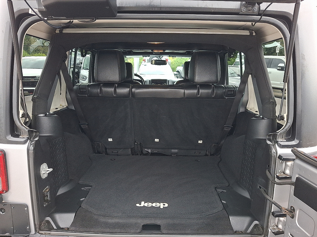 2016 Jeep Wrangler Unlimited Rubicon Billet Silver Metallic Clear Coat at Lake View Ford