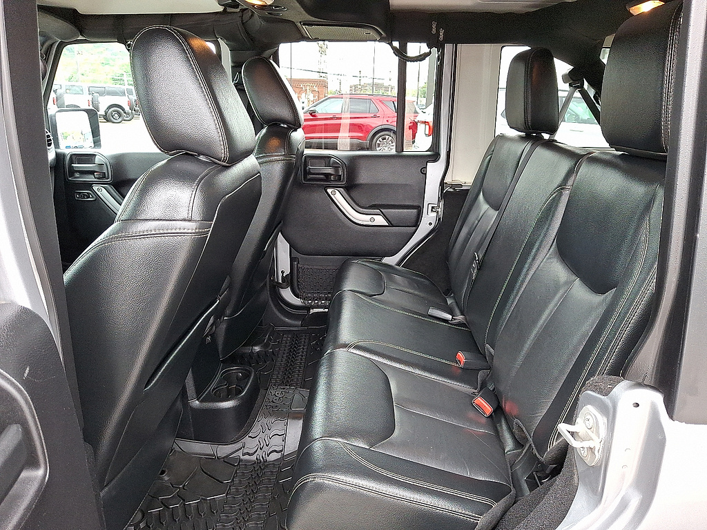2016 Jeep Wrangler Unlimited Rubicon Billet Silver Metallic Clear Coat at Lake View Ford