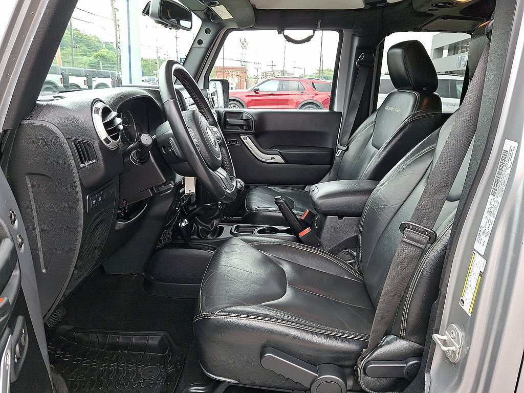 2016 Jeep Wrangler Unlimited Rubicon Billet Silver Metallic Clear Coat at Lake View Ford