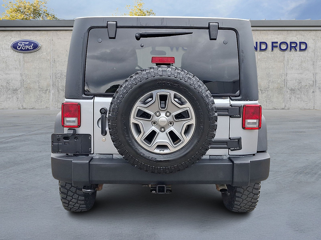 2016 Jeep Wrangler Unlimited Rubicon Billet Silver Metallic Clear Coat at Lake View Ford