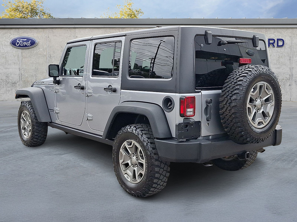 2016 Jeep Wrangler Unlimited Rubicon Billet Silver Metallic Clear Coat at Lake View Ford
