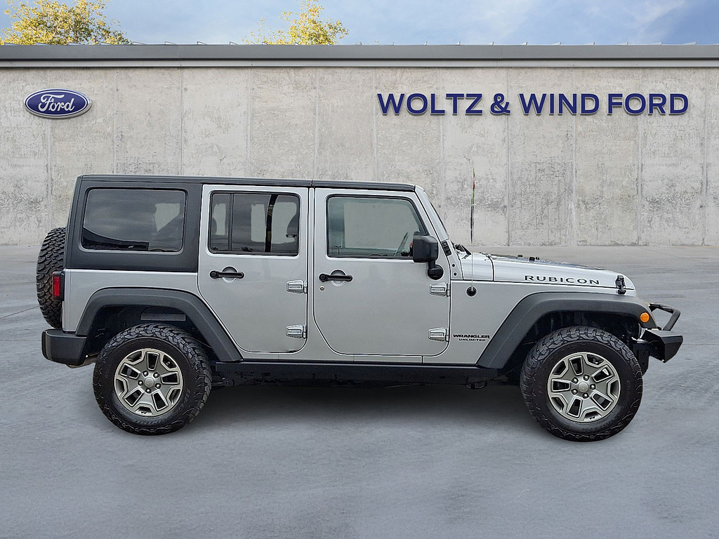 2016 Jeep Wrangler Unlimited Rubicon Billet Silver Metallic Clear Coat at Lake View Ford