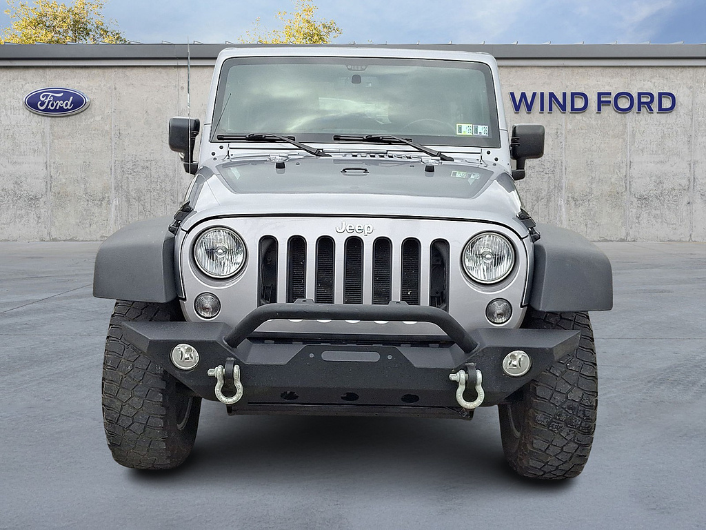 2016 Jeep Wrangler Unlimited Rubicon Billet Silver Metallic Clear Coat at Lake View Ford