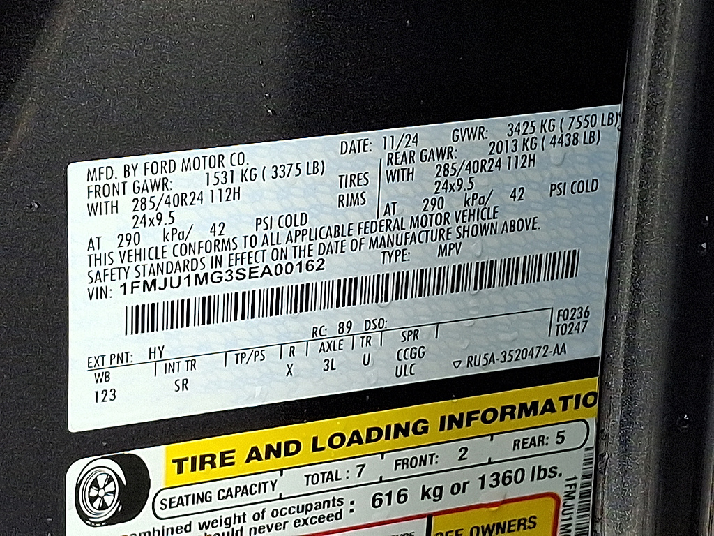 2025 Ford Expedition Platinum GRAY at Lake View Ford