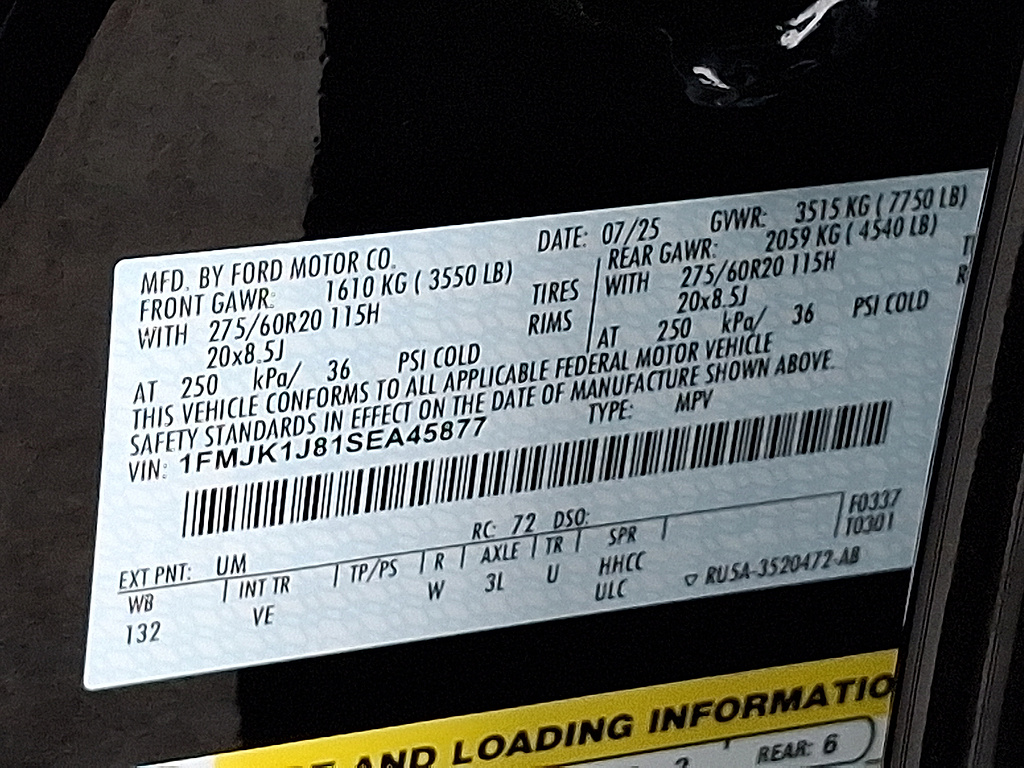 2025 Ford Expedition Max Active Agate Black at Lake View Ford