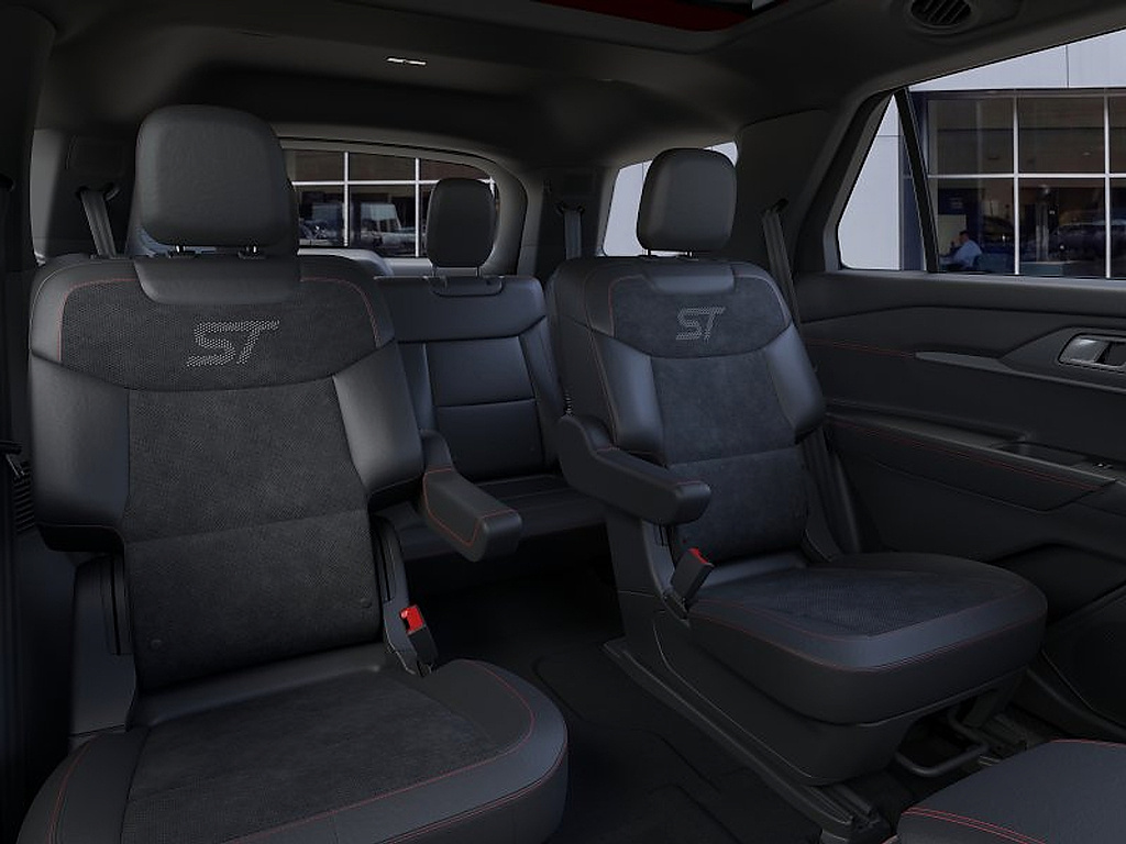 2026 Ford Explorer ST Rapid Red Metallic Tinted Clearcoat at Altoona Honda