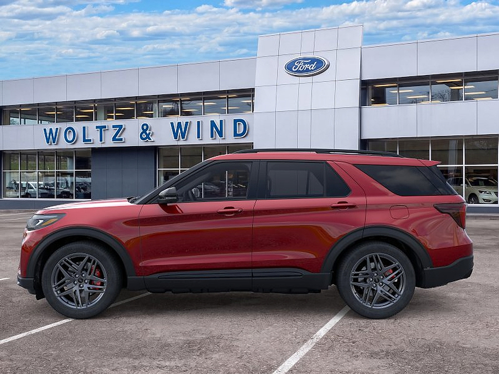 2026 Ford Explorer ST Rapid Red Metallic Tinted Clearcoat at Altoona Honda