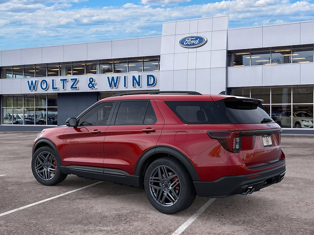 2026 Ford Explorer ST Rapid Red Metallic Tinted Clearcoat at Altoona Honda