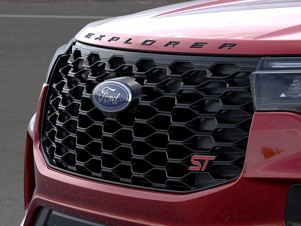 2026 Ford Explorer ST Rapid Red Metallic Tinted Clearcoat at Altoona Honda
