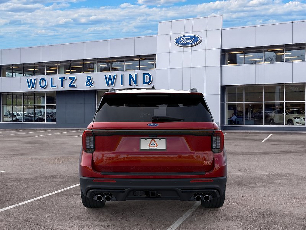 2026 Ford Explorer ST Rapid Red Metallic Tinted Clearcoat at Altoona Honda