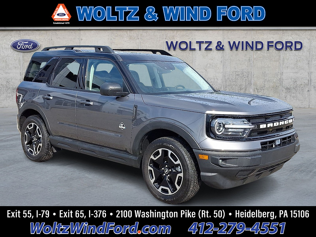 2022 Ford Bronco Sport Outer Banks Carbonized Gray at Lake View Ford