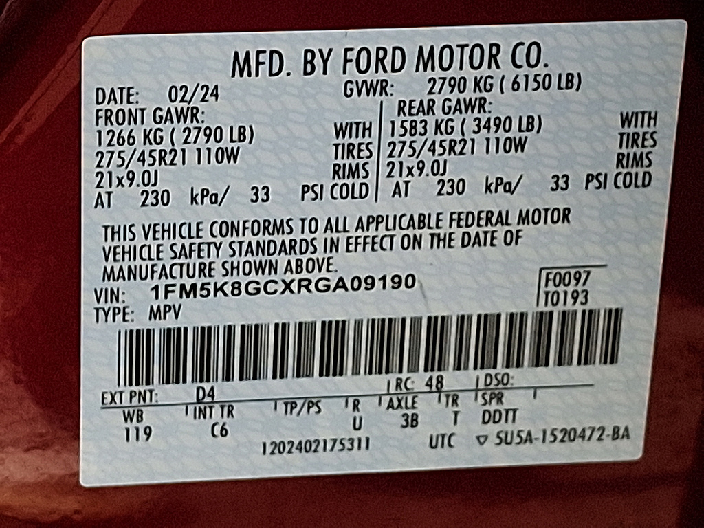 2024 Ford Explorer ST  at Woltz & Wind Ford