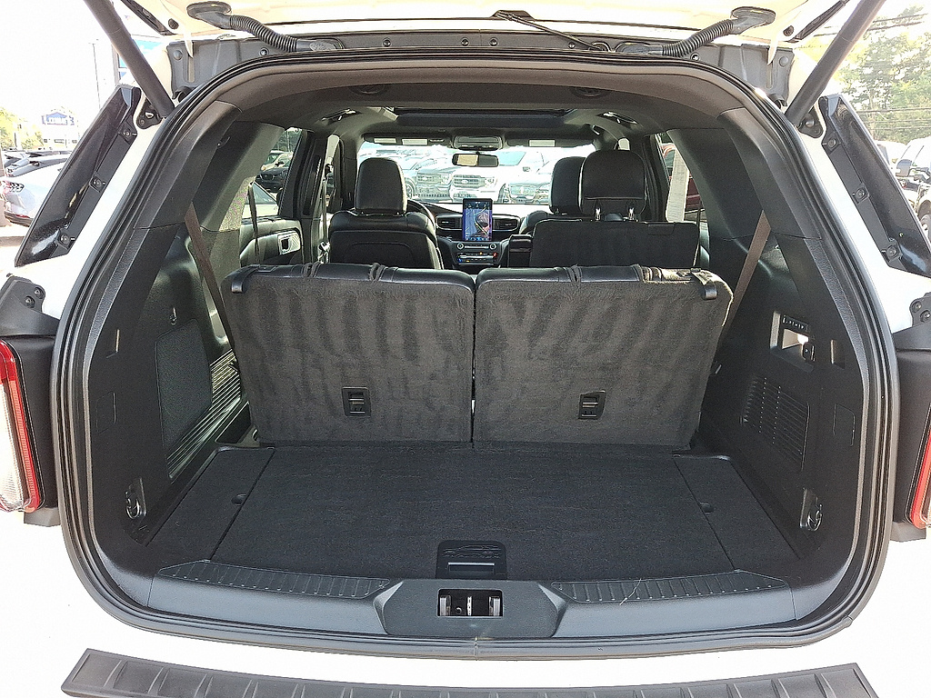 2020 Ford Explorer ST Star White Metallic Tri-Coat at Nick Chevrolet