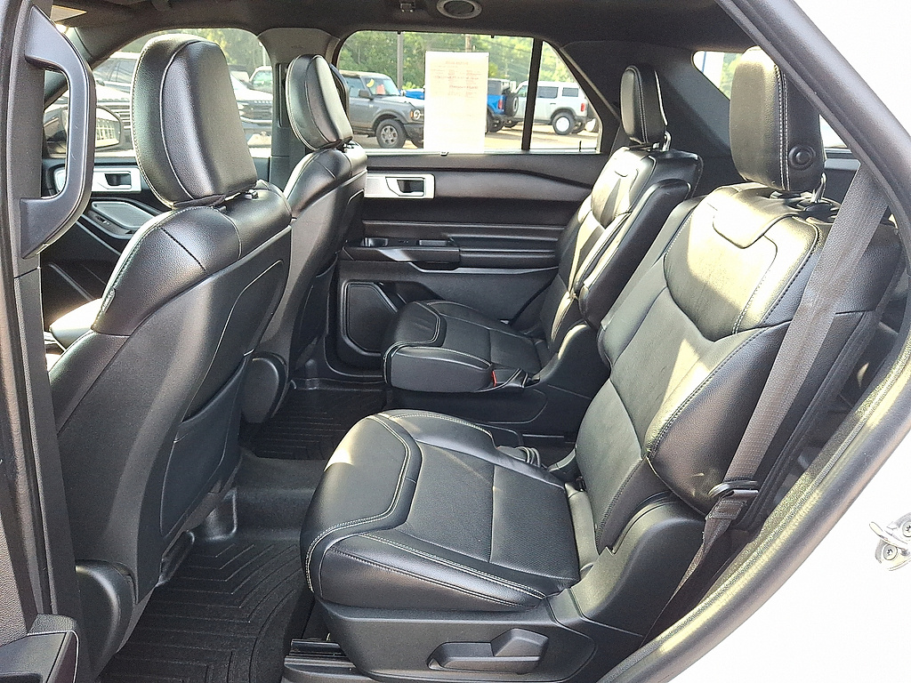 2020 Ford Explorer ST Star White Metallic Tri-Coat at Nick Chevrolet