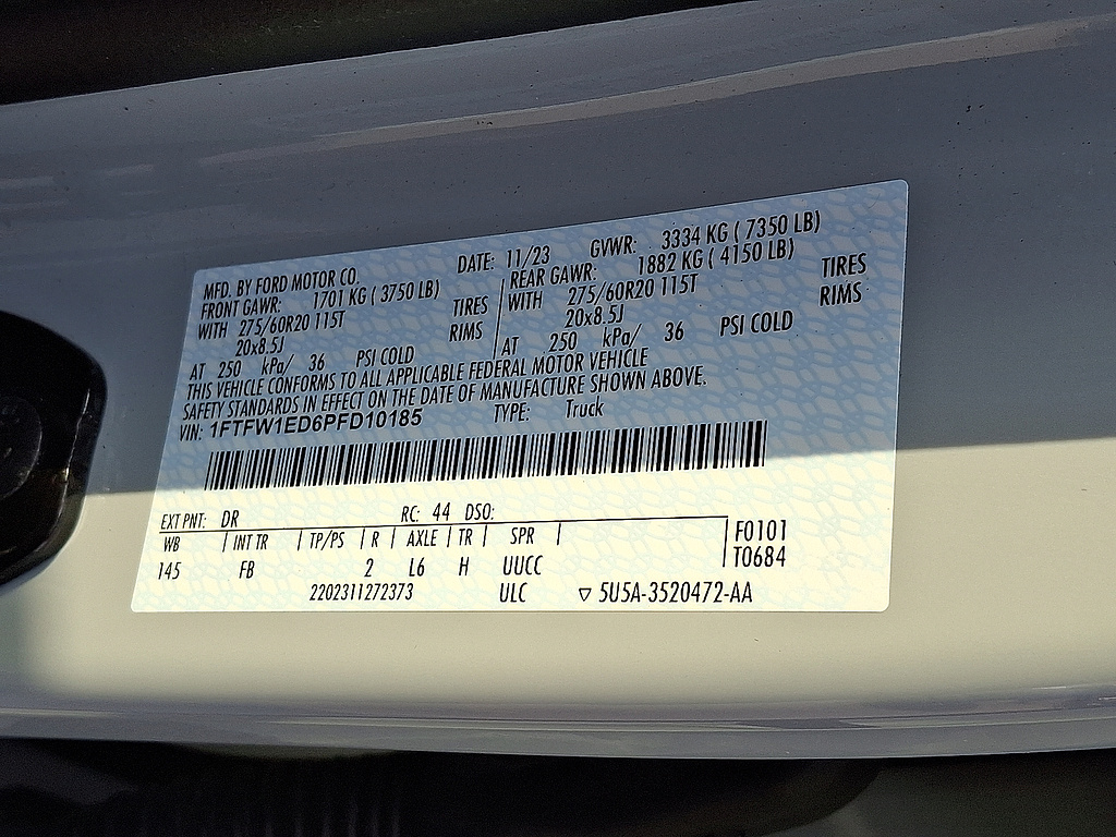 2023 Ford F-150 photo 26 of 31