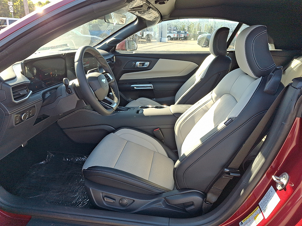 2026 Ford Mustang EcoBoost Premium RED at Woltz & Wind Ford