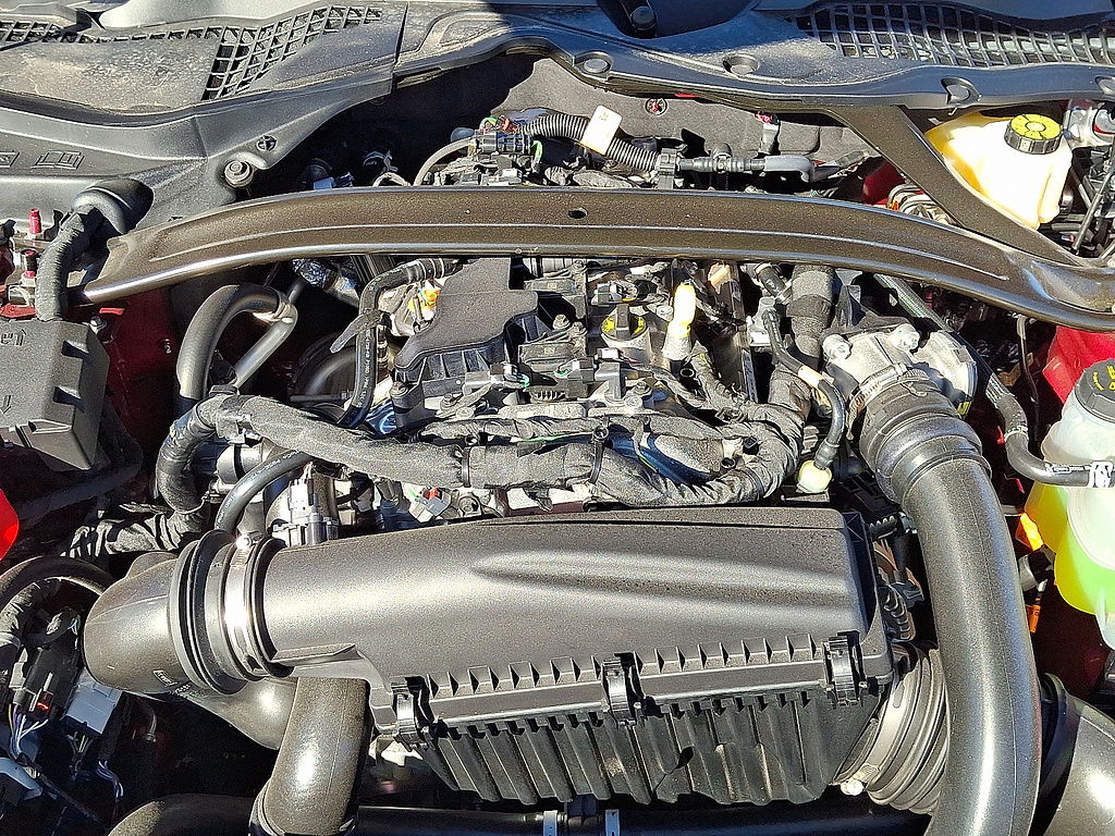 2026 Ford Mustang EcoBoost Premium RED at Woltz & Wind Ford