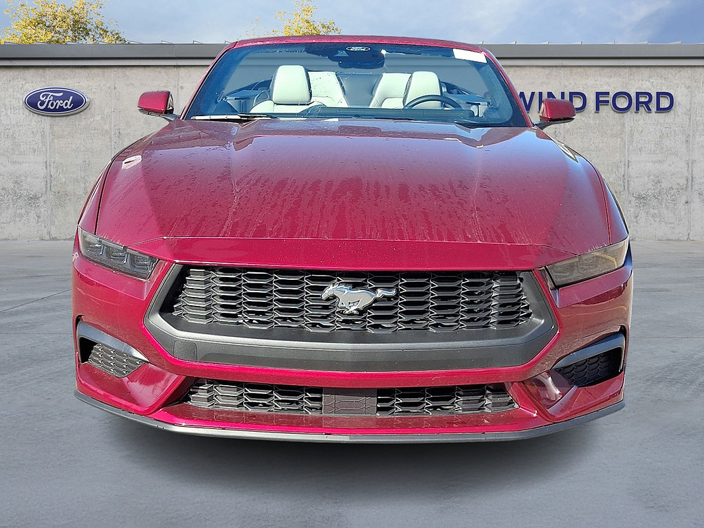 2026 Ford Mustang EcoBoost Premium RED at Woltz & Wind Ford