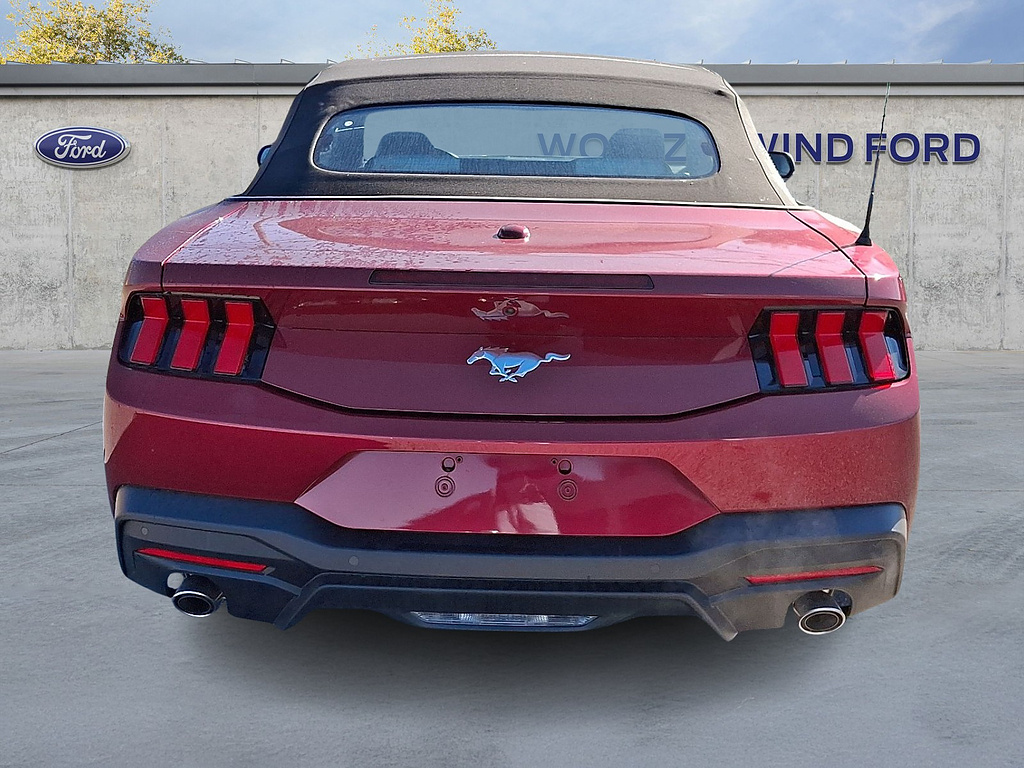 2026 Ford Mustang EcoBoost Premium RED at Woltz & Wind Ford
