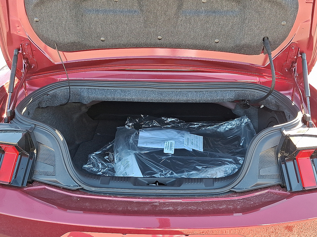 2026 Ford Mustang EcoBoost Premium RED at Woltz & Wind Ford