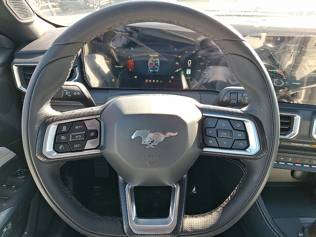 2026 Ford Mustang EcoBoost Premium RED at Woltz & Wind Ford