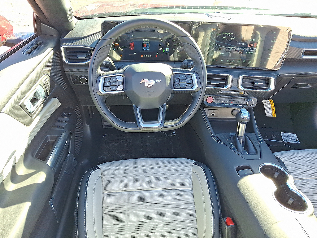 2026 Ford Mustang EcoBoost Premium RED at Woltz & Wind Ford